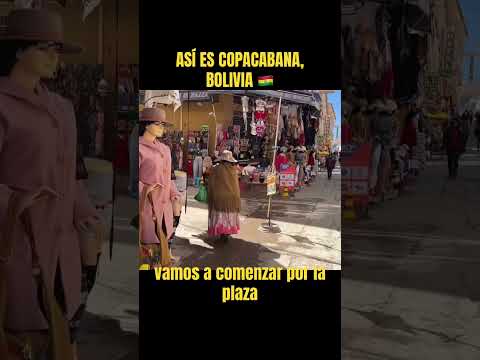 ASÍ ES COPACABANA, BOLIVIA 🇧🇴 #lapaz #bolivia #bpg