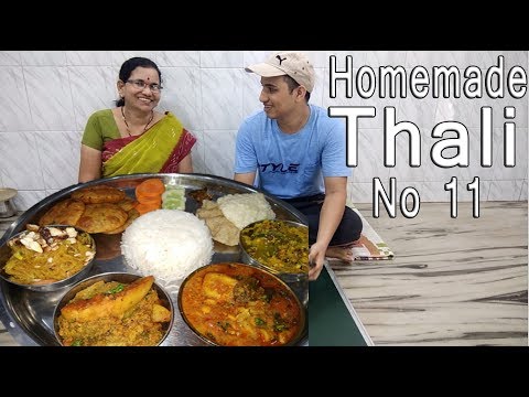 Special Rice Plate Recipe No 11 | Food Thali | Lunch/Dinner Recipe | Konkani Style Cooking Video