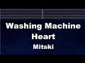 Practice Karaoke♬ Washing Machine Heart - Mitski 【With Guide Melody】 Instrumental, Lyric, BGM