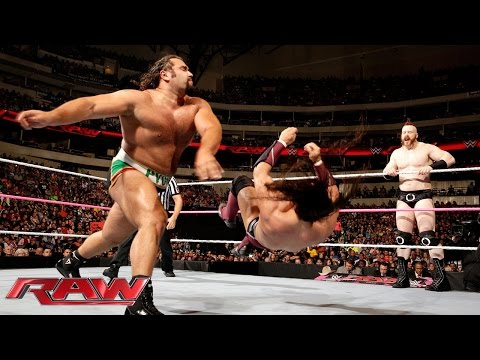 Dolph Ziggler, Cesaro & Neville vs. Rusev, Sheamus & King Barrett: Raw – 19. Oktober 2015