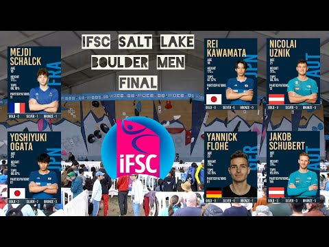 IFSC Boulder Final Men Salt Lake 2022 Cut Edition