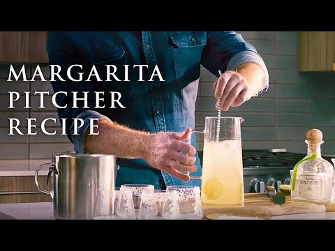 Classic Margarita Pitcher Recipe | Tequila Cocktails | Patrón Tequila