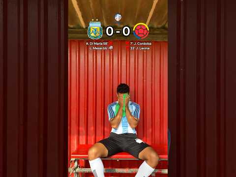 Argentina 🇦🇷 - Colombia 🇨🇴 Copa América Final🔥 #copaamerica #football #argentina #colombia