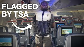 See what Gear Got Me FLAGGED! - How to Fly with Backpacking Gear