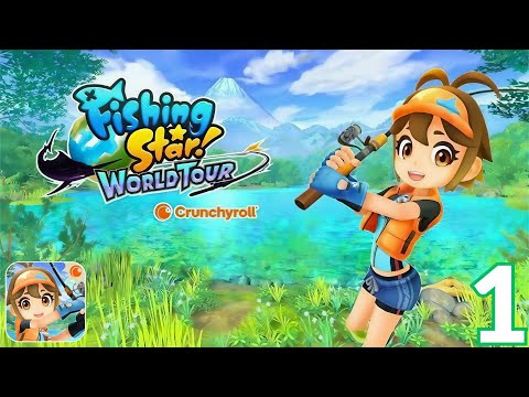 Fishing Star World Tour By Crunchyroll Android Gameplay Part 1 (Android/Ios) #fishingstar #fishing - YouTube