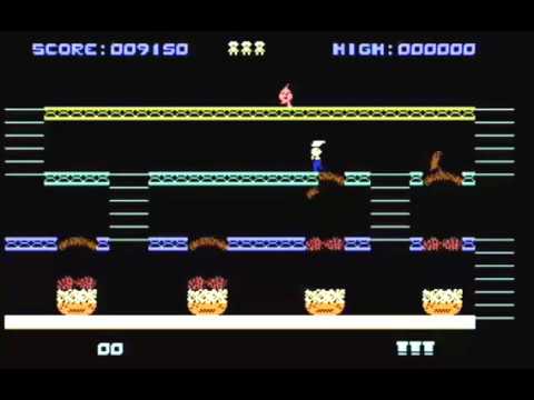 COMMODORE 16 116 PLUS 4 +4 pizza pete AKA PIZZA HOUSE msh AKA BURGER KING BURGERMAN BURGER TIME CLON
