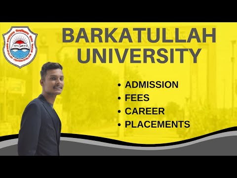 image-Is Barkatullah University good?