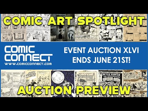 ComicConnect Event Auction 46 Comic Art Highlights