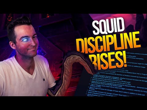 Introducing SQUID Discipline Priest! Patch 10.05 Disc Priest BUFFS!
