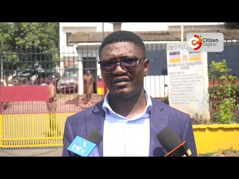 Youth PS Fikirini Jacobs records statement over the fatal shooting of youth mobiliser Cecil Ouma