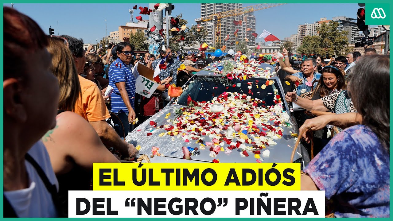 El último adiós del "Negro" Piñera: Familia y amigos despiden al cantante
