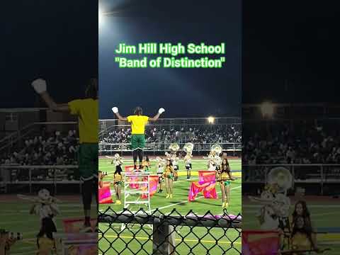 Jim Hill High School - Band of Distinction at Halftime Hughes Field Sept 12, 2025 (P1)