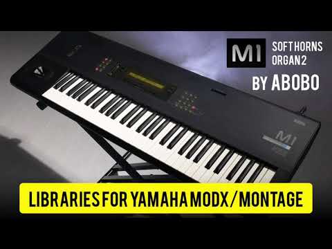 KORG M1 Soft Horns and Organ 2 libraries for Yamaha MODX/Montage
