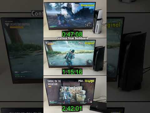 Days Gone Remaster is FASTER #PS4 vs. #ps5