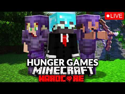 100 Players Simulate Minecraft's Deadliest Hunger Games.. Live!!