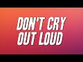 Melissa Manchester - Don't Cry Out Loud (Lyrics)