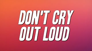 Melissa Manchester - Don&#39;t Cry Out Loud (Lyrics)