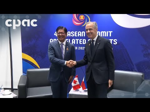 PM Carney meets with president of the Philippines at 47th ASEAN Summit – October 26, 2025