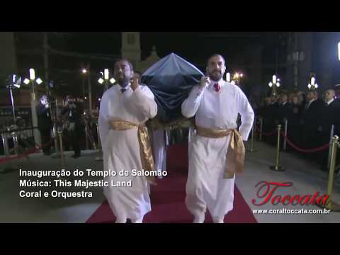 CLARINADA DOS CLARINS DE ROMA - THIS MAJESTIC LAND - CORAL E ORQUESTRA - TEMPLO DE SALOMÃO