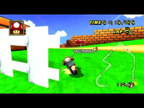 [MKWII TAS] 3DS Piranha Plant Slide - 1:53.843