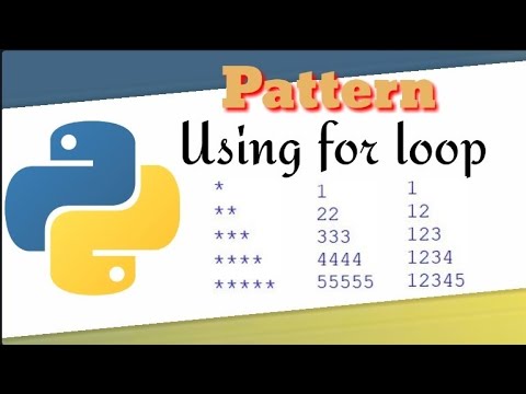 Python Pattern Program Printing Right Triangle Shape Lecture 5