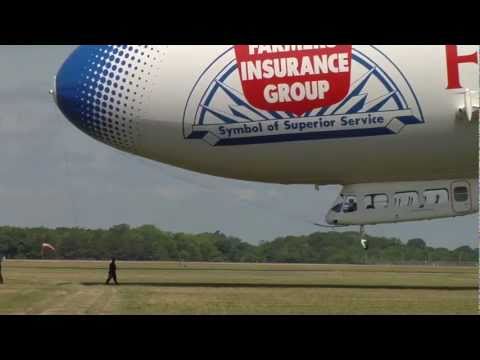 It's a bird, it's a plane, it's Farmers Airship in Norfolk