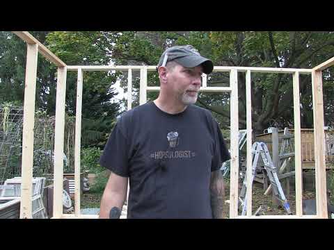 Greenhouse Build #4 | Framing the Walls