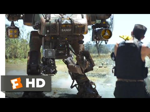 Chappie (2015) - Robot Fight Scene (8/10) | Movieclips