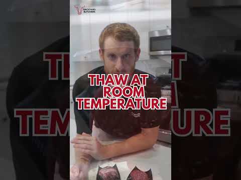 How to Safely Defrost Meat: Simple Tips for Perfect Results Every Time #cooking #defrosting