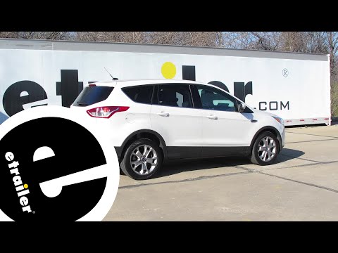 etrailer | Installing the Curt Trailer Hitch Receiver on your 2013 Ford Escape