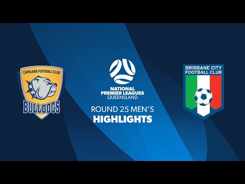 NPL Men's R25 - Capalaba vs. Brisbane City Highlights