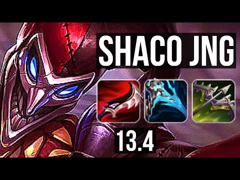 SHACO vs KAYN (JNG) | 6.5M mastery, 1300+ games, Legendary, 15/4/11 | EUW Master | 13.4