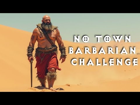 Hobobarb: No Town Barbarian Diablo 2: Resurrected Challenge Movie
