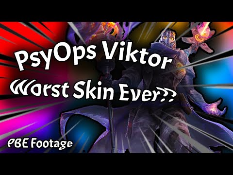 *NEW* PsyOps Viktor Skin Footage! Worst Skin Ever Made? #108