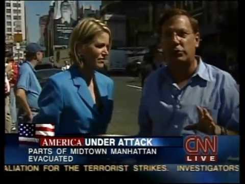 CNN 9/11 LIVE TV Coverage (9/13/01) 11:30 A.M - 11:45 A.M