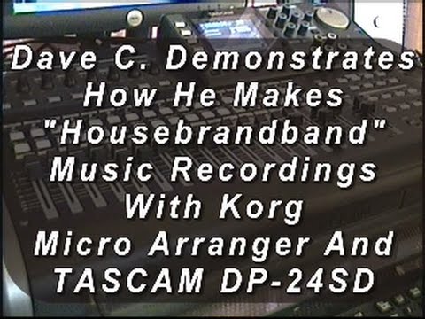 KORG  MicroArranger - How To Make Original Backing Tracks
