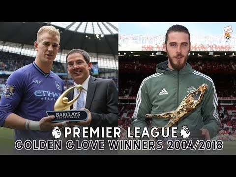 Premier League Golden Glove Winners 2004 - 2018 ⚽ Most Clean Sheets Premier League In Season Video