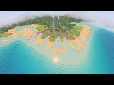 Exploring Terra Firma 2 worlds in Minecraft