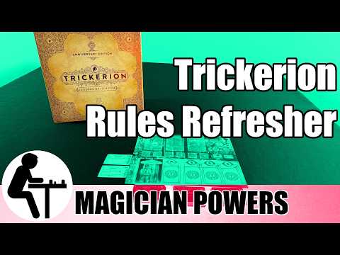 Trickerion Rules Refresher: Magician Powers