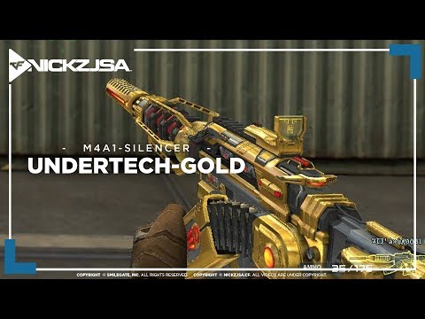 M4A1-Silencer-Undertech-Gold (PVP) | CROSSFIRE China 2.0