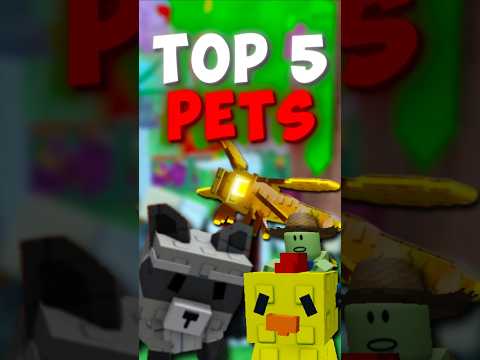 TOP 5 BEST PETS IN GROW A GARDEN! #growagarden #roblox