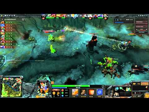 Dota Fail With Timbersaw and Pudge