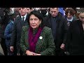 Georgian president vetoes foreign agents bill | REUTERS - Video