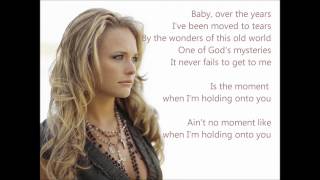Holding on to You [Miranda Lambert] EasyREAD Lyrics