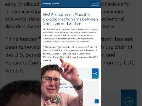 Vaccine do not cause autism! #vaccine #autism #doctor