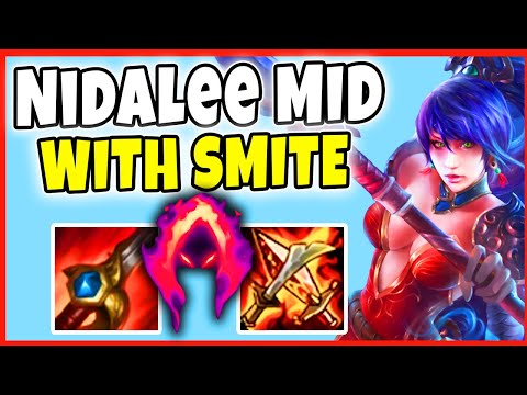 Nidalee Mid With Smite! Preparing For Season 10! - League of Legends