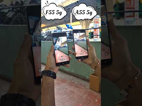 SAMSUNG GALAXY F55 5G 🔥 V/S SAMSUNG GALAXY A55 5G 🌊DEKHTE KONSA ACCHA HEI AAG OR PANI ME SE #shorts
