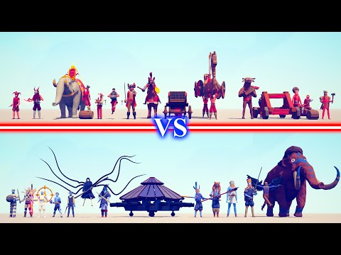 TIER 6 Team vs TIER 7 Team - Totally Accurate Battle Simulator TABS