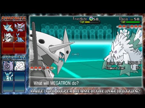 Pokemon X and Y Double WiFi Battle - Mega Aggron VS Mega Abomasnow!