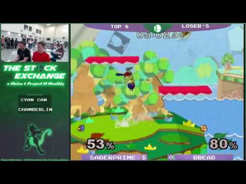 SOTR2 - Bread (Falco) vs. SaberPrime (Fox/Marth/Falco) - Melee Losers Eighths